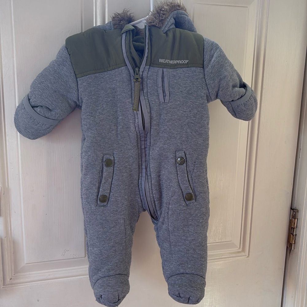 Weatherproof bunting suit 3-6 months